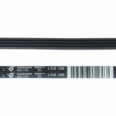 Ремень 1208 J4, L1128мм, черный, Hutchinson