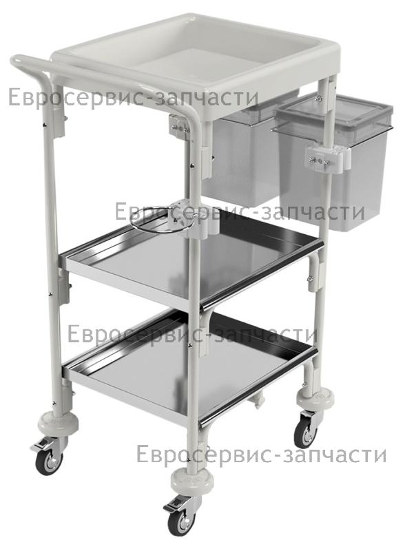 НОВИНКА! Тележка медицинская универсальная ТМп-"КРОНТ"-5п с принадлежностями